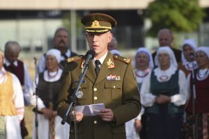  Vilniuje pagerbtas kario savanorio A. Sakalausko atminimas
