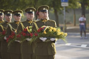  Vilniuje pagerbtas kario savanorio A. Sakalausko atminimas