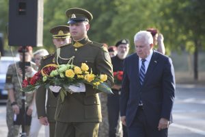  Vilniuje pagerbtas kario savanorio A. Sakalausko atminimas