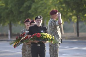  Vilniuje pagerbtas kario savanorio A. Sakalausko atminimas