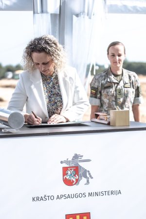  Auga nauja Lietuvos kariuomenės infrastruktūra: duotas startas karinio miestelio statyboms Rokantiškėse
