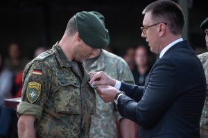  NATO priešakinių pajėgų bataliono Lietuvoje vadas: atgrasysime, o prireikus, ginsime Lietuvos teritoriją