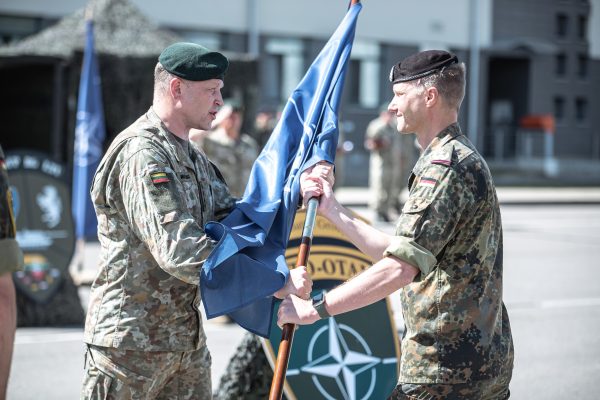  NATO priešakinių pajėgų bataliono Lietuvoje vadas: atgrasysime, o prireikus, ginsime Lietuvos teritoriją
