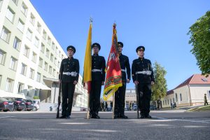  Vadovavimą Lietuvos karo akademijai pradėjo brigados generolas Almantas Leika