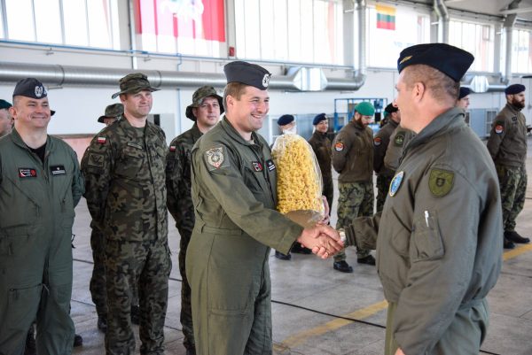  Polish Air Force personnel deploys to Lithuania to support the NATO Air Policing Mission &nbsp;