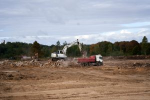  Logistical infrastructure development project for Allies underway at Rukla