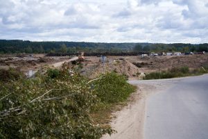  Logistical infrastructure development project for Allies underway at Rukla