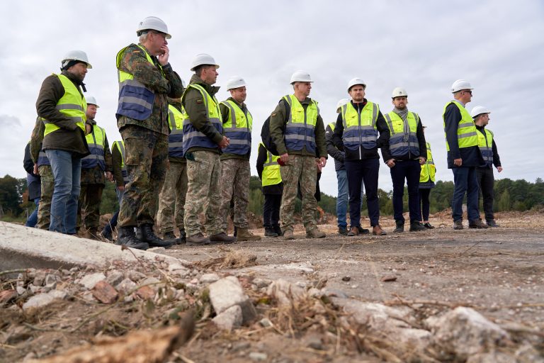  Logistical infrastructure development project for Allies underway at Rukla