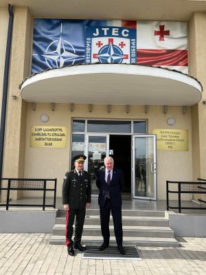  Sakartvele apsilankęs ministras A. Anušauskas išreiškė tolesnę paramą šalies euroatlantinei integracijai