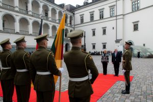  Lietuvos ir Vokietijos gynybos ministrai: žengėme labai svarbų žingsnį įgyvendinant NATO viršūnių susitikimo Madride sprendimus