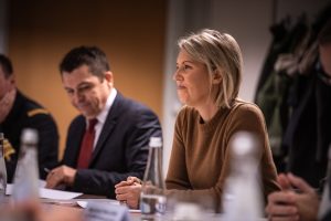  Belgijai už indėlį į regiono saugumą padėkojęs A. Anušauskas: mūsų bendras tikslas – stiprus ir gebantis atsakyti į grėsmes Aljansas