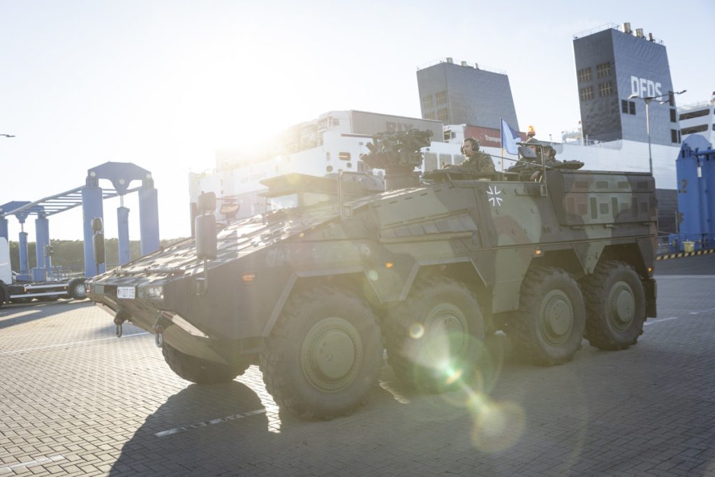 Lithuanian and German Defence Ministers will inaugurate the Forward Command Element of the German Brigade in Lithuania