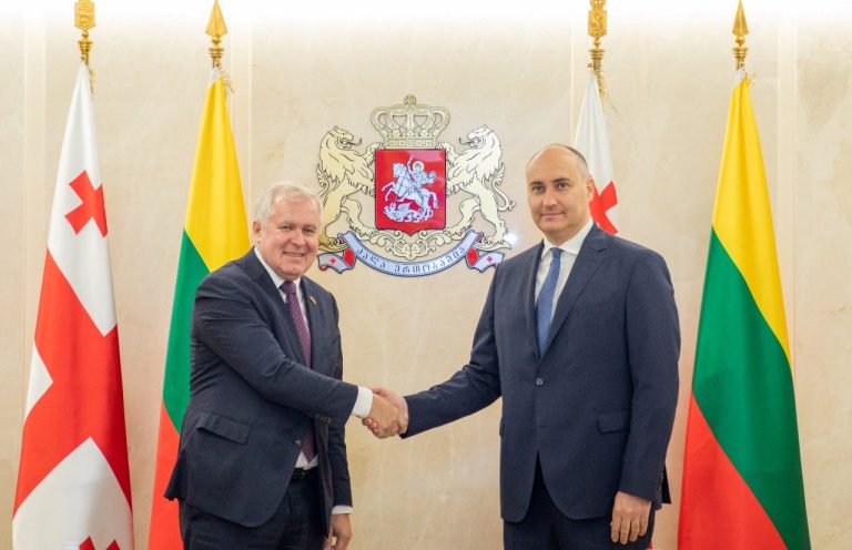 Sakartvele apsilankęs ministras A. Anušauskas išreiškė tolesnę paramą šalies euroatlantinei integracijai