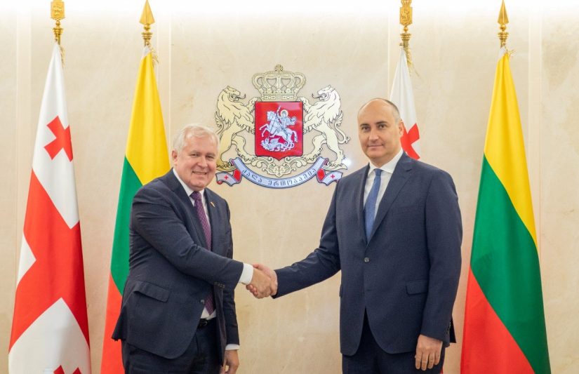 Sakartvele apsilankęs ministras A. Anušauskas išreiškė tolesnę paramą šalies euroatlantinei integracijai