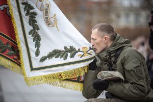  Karo akademijos kariūnai prisiekė Lietuvai