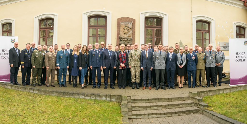 International course participants in Lithuania analyze NATO adaptation and security situation in the Baltic Sea region