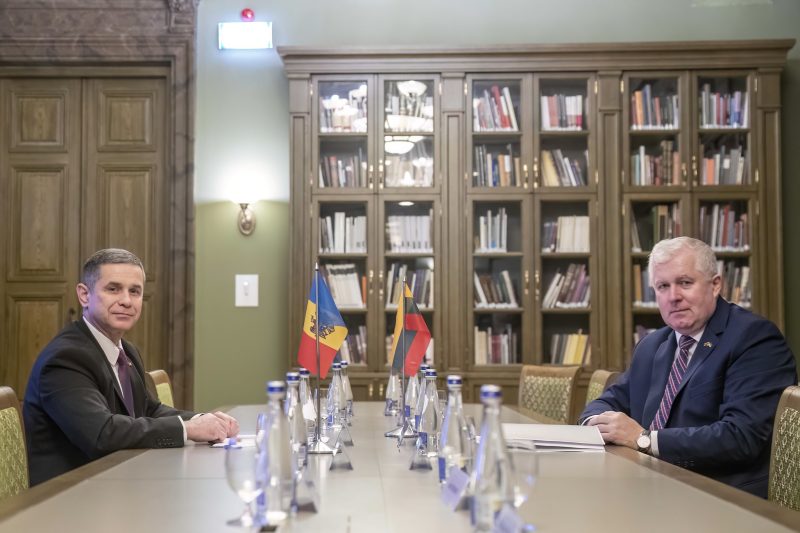 Lietuva stiprina karinį bendradarbiavimą su Moldova: remsime šalies gynybos reformas
