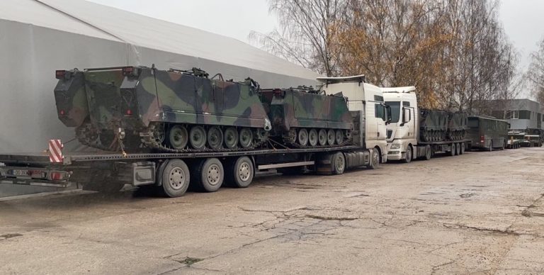 Lietuva perdavė Ukrainai sunkiuosius minosvaidžius ant M113 platformos
