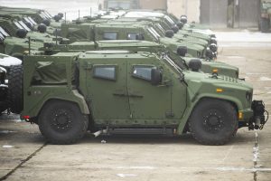  Second shipment of JLTVs arrives in Lithuania&nbsp;
