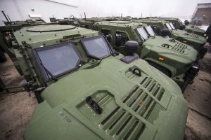  Second shipment of JLTVs arrives in Lithuania&nbsp;