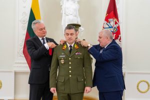  Dviem Lietuvos karininkams suteikti generolo majoro laipsniai