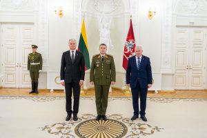  Dviem Lietuvos karininkams suteikti generolo majoro laipsniai