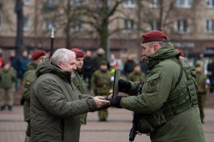  Vilniuje paminėtos Krašto apsaugos savanorių pajėgų įkūrimo metinės