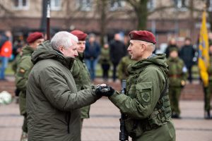  Vilniuje paminėtos Krašto apsaugos savanorių pajėgų įkūrimo metinės