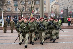  Vilniuje paminėtos Krašto apsaugos savanorių pajėgų įkūrimo metinės