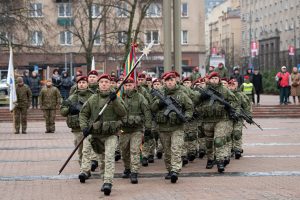  Vilniuje paminėtos Krašto apsaugos savanorių pajėgų įkūrimo metinės