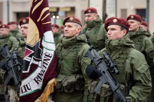  Vilniuje paminėtos Krašto apsaugos savanorių pajėgų įkūrimo metinės