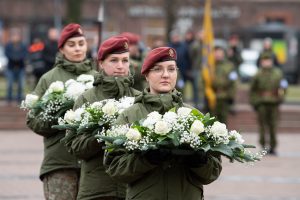  Vilniuje paminėtos Krašto apsaugos savanorių pajėgų įkūrimo metinės