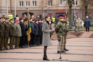  Vilniuje paminėtos Krašto apsaugos savanorių pajėgų įkūrimo metinės