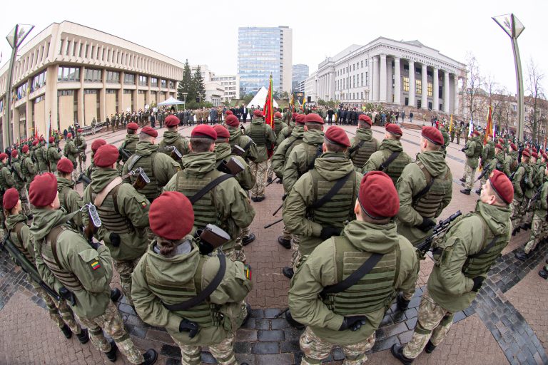  Vilniuje paminėtos Krašto apsaugos savanorių pajėgų įkūrimo metinės
