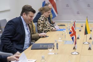  Ministras A. Anušauskas: Jungtinės Karalystės buvimas Baltijos regione turi stiprų atgrasymo elementą