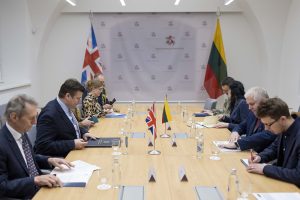  UK presence in the Baltic region constitute a significant deterrent, says Minister A. Anušauskas