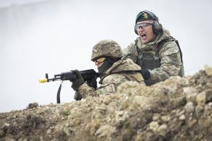  Minister of National Defence and Chief of Defence visit Lithuanian military on Operation Interflex