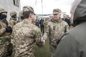  Krašto apsaugos ministras ir kariuomenės vadas lanko karius tarptautinėje operacijoje „Interflex“