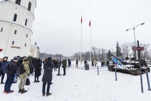  Ministras A. Anušauskas: visi rusų tankai turi tapti Ukrainos trofėjais