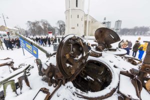  Ministras A. Anušauskas: visi rusų tankai turi tapti Ukrainos trofėjais