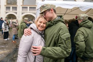  Prisiekė dešimtoji kariūnų aspirantų laida