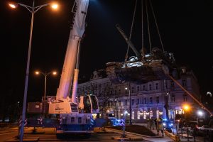  Ministras A. Anušauskas: visi rusų tankai turi tapti Ukrainos trofėjais