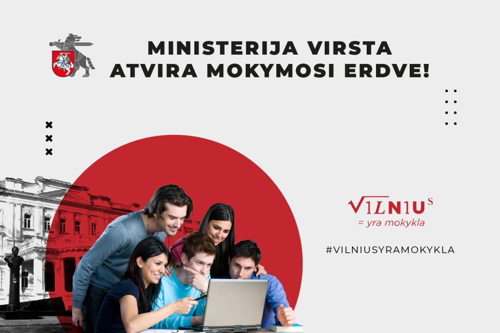Ministerija virsta atvira mokymosi erdve!