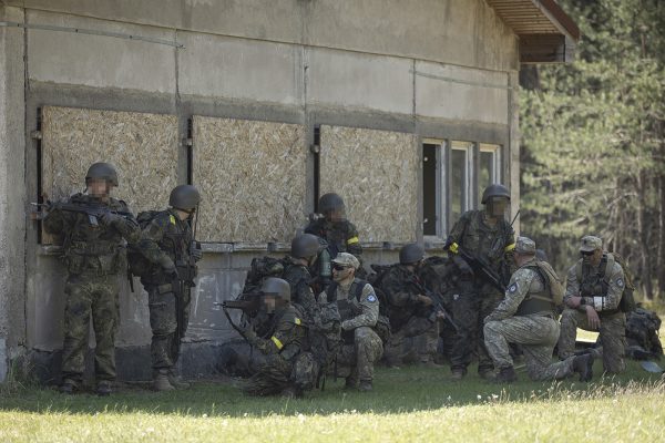  Krašto apsaugos ministras ir kariuomenės vadas Vokietijoje lanko Lietuvos instruktorius, ruošiančius Ukrainos karius