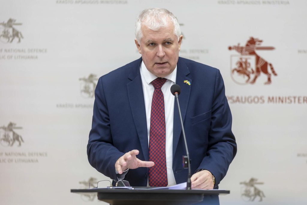 Minister A. Anušauskas travels to the U.S. set to meet with security and defence officials of the U.S. Administration  