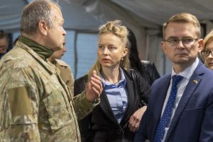  Lietuvos kariuomenė treniruojasi sąveikai su sveikatos apsaugos sektoriumi
