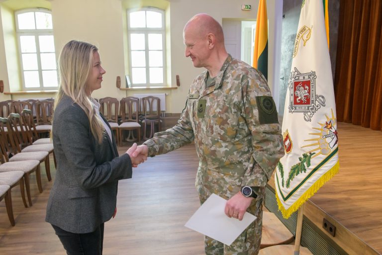 Krašto apsaugos sistemos darbuotojai gilino karybos žinias