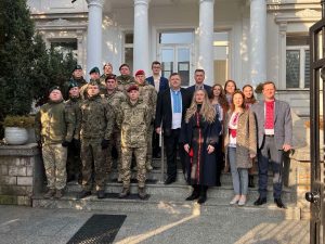  Lietuvos, Lenkijos ir Ukrainos trišalė brigada adaptavosi prie realijų: rengia Ukrainos vienetus pagal NATO standartus