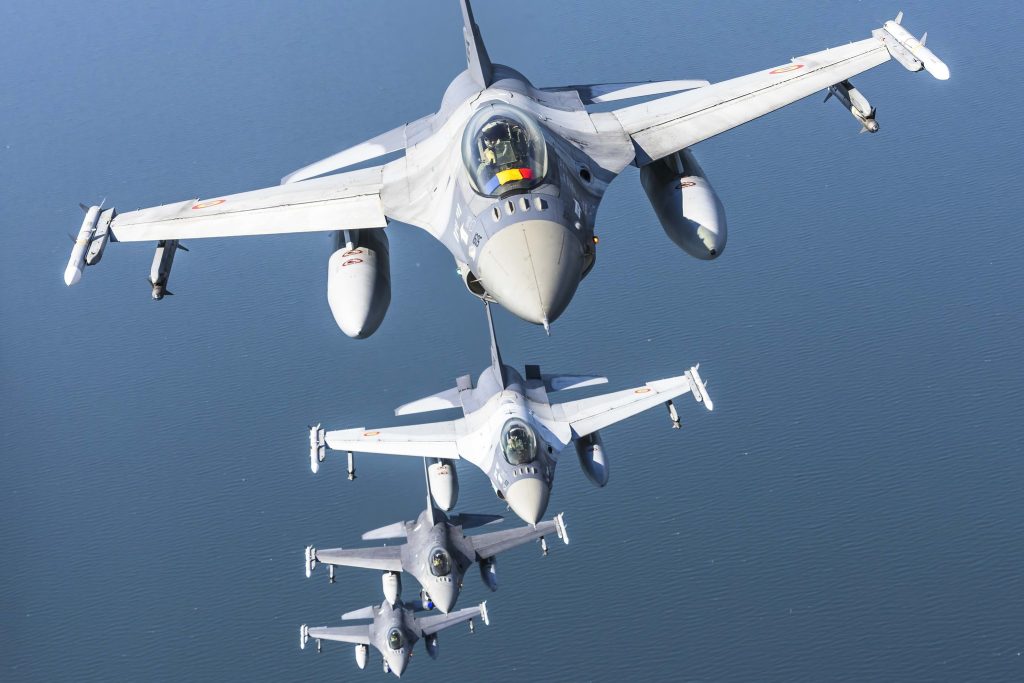 Data on interceptions of aircraft completed near the Baltic States' borders on June 5–11, 2023