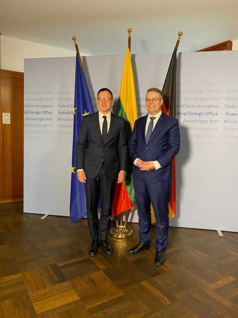Increasing German force presence in Lithuania is our long-term priority, says Vice Minister Ž. Tomkus